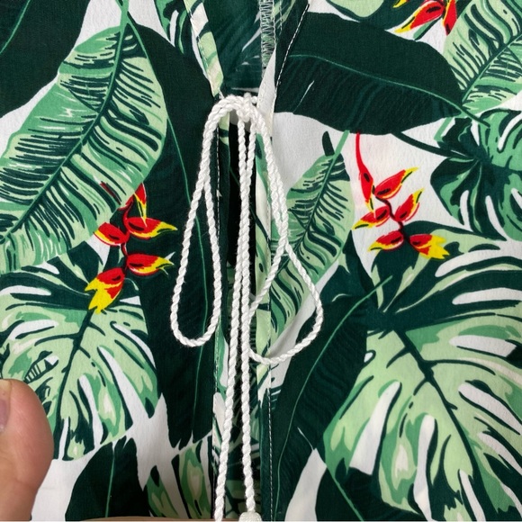 Rachel Zoe tropical print Kimono duster/ beach cover up - Picture 7 of 11